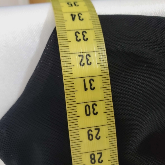 Garage Black Mesh Crop Corset Y2K Top Size S - Picture 9 of 10